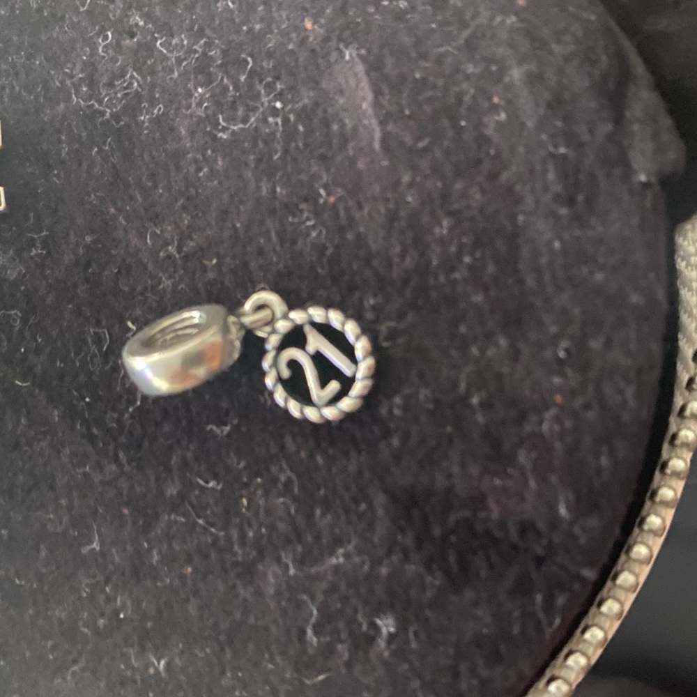 Age “21” pandora charm